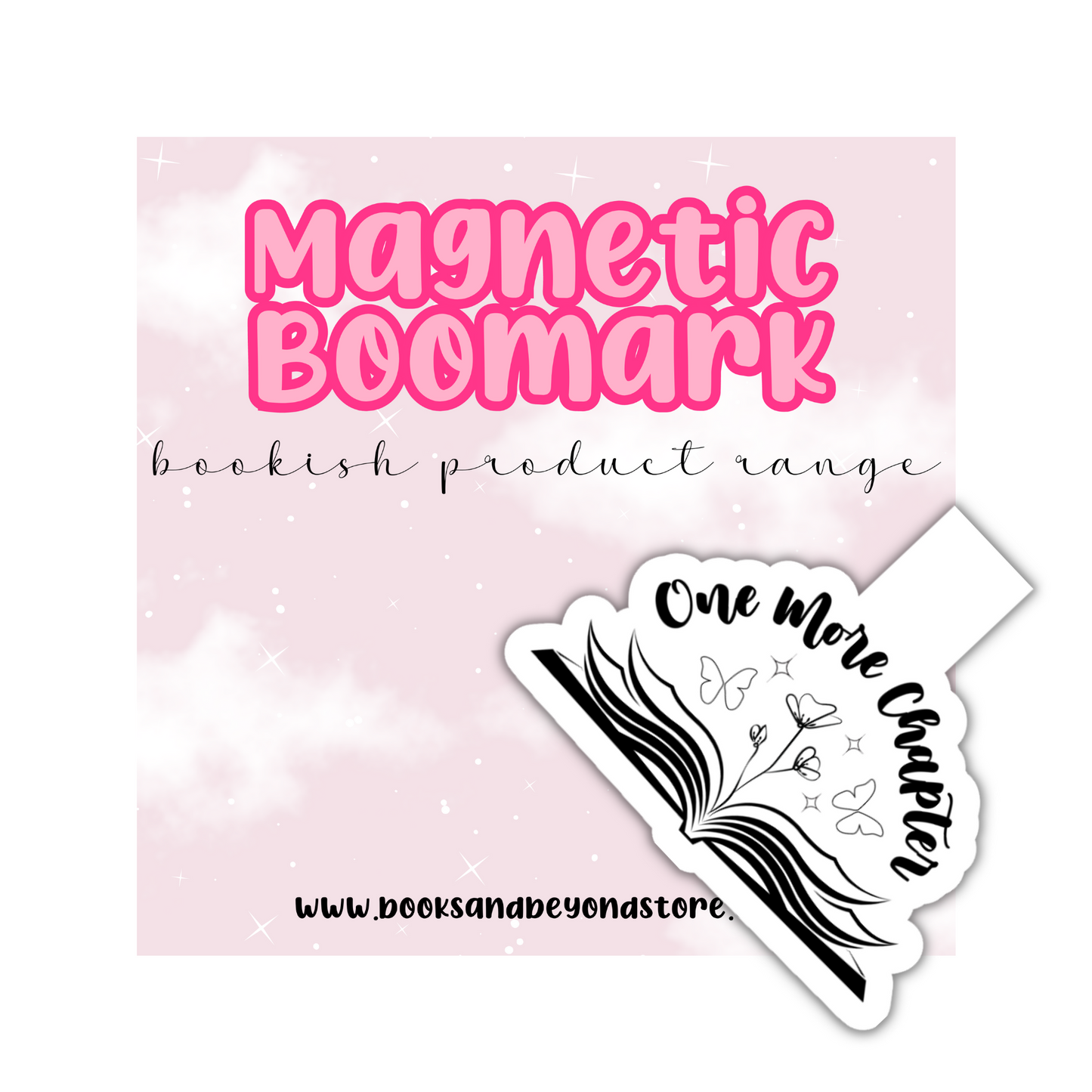One More Chapter Magnetic Bookmark