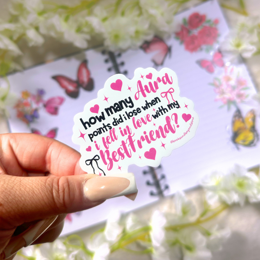 My Best Friend Vinyl Sticker
