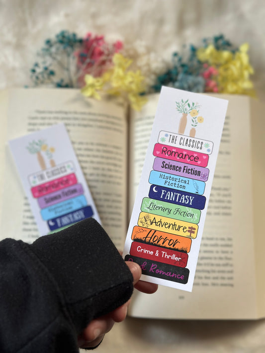 The Genre Stack Bookmark