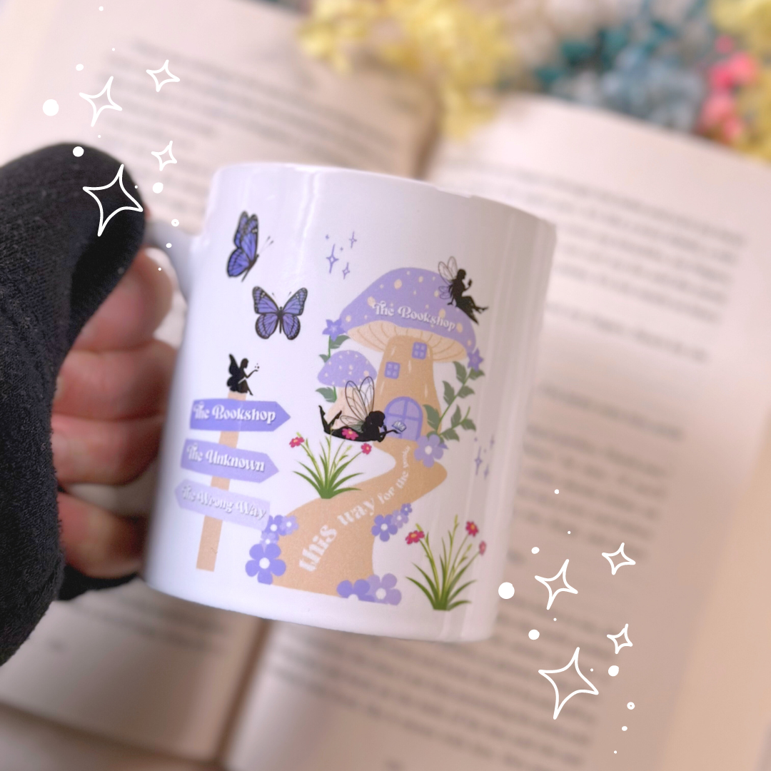 The Mushroom Bookshop Mug
