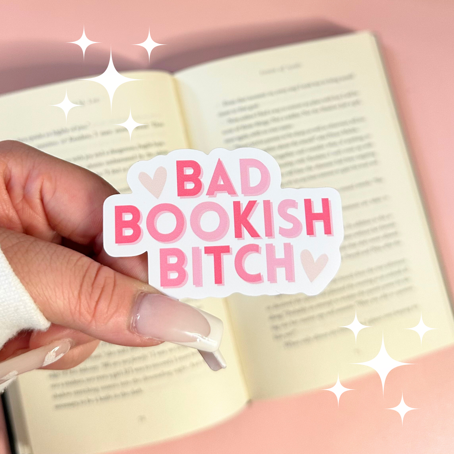 Bad Bookish Bitch Vinyl Sticker