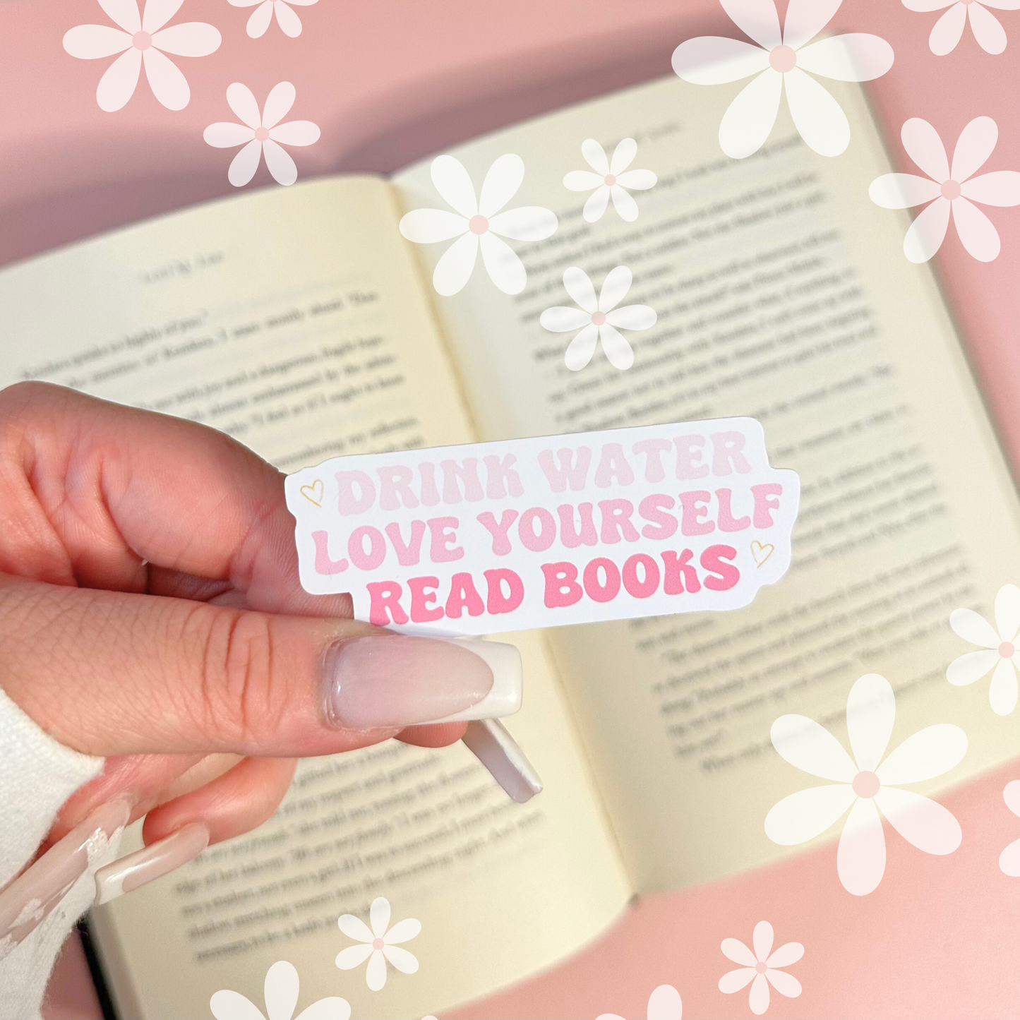 Bookish Affirmations Vinyl Sticker