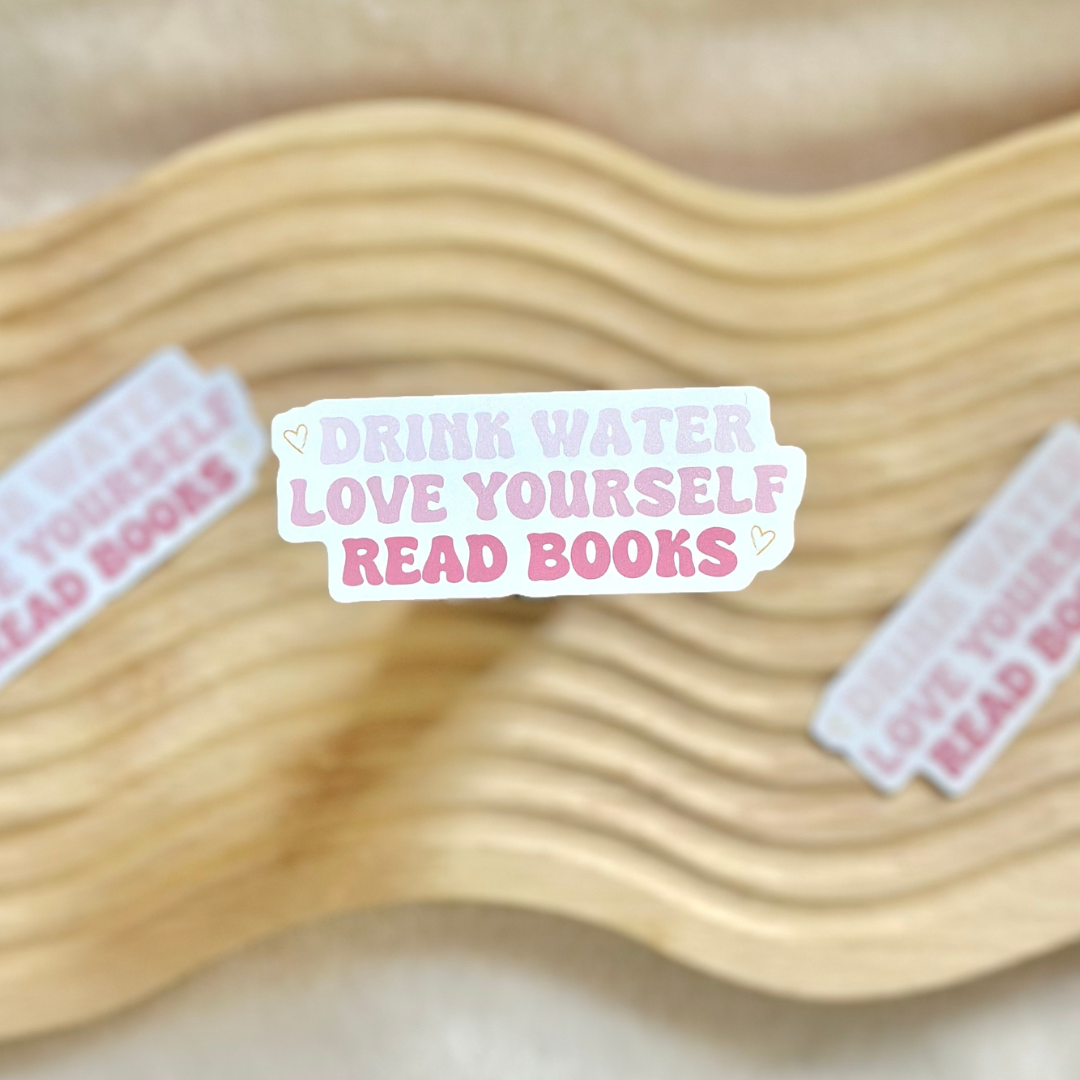 Bookish Affirmations Vinyl Sticker
