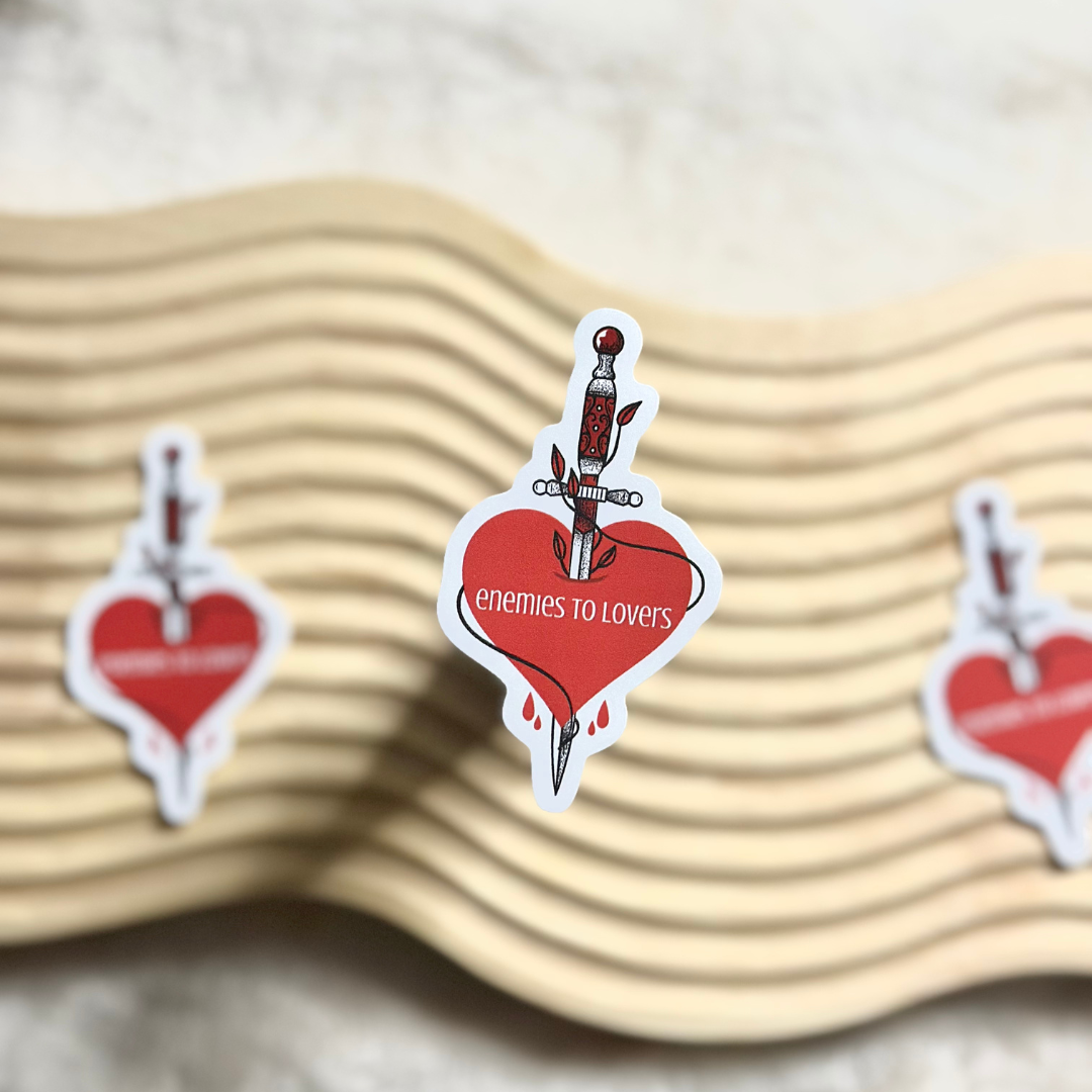 Enemies To Lovers Vinyl Sticker