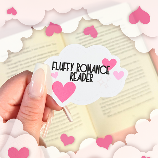 Fluffy Romance Vinyl Sticker