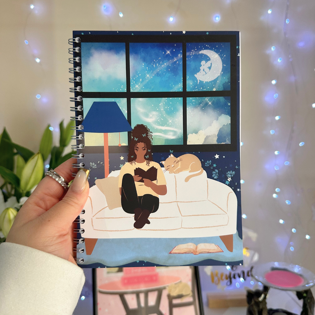 Luna The Book Fairy A5 Notebook