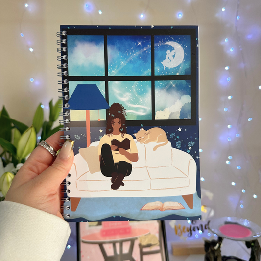 Luna The Book Fairy A5 Notebook