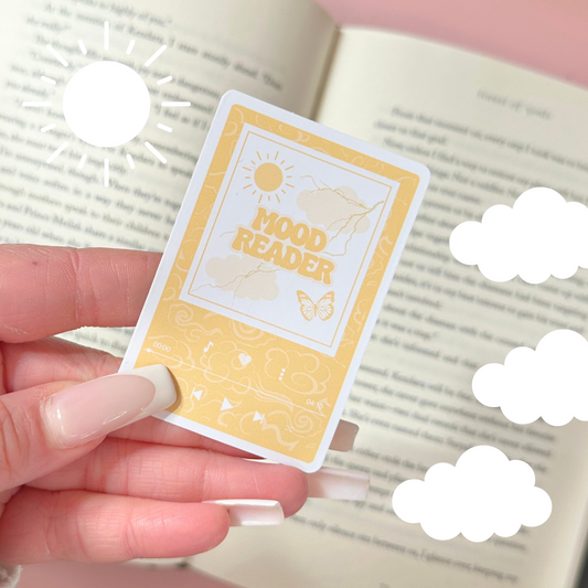 Mood Reader Playlist Vinyl Sticker