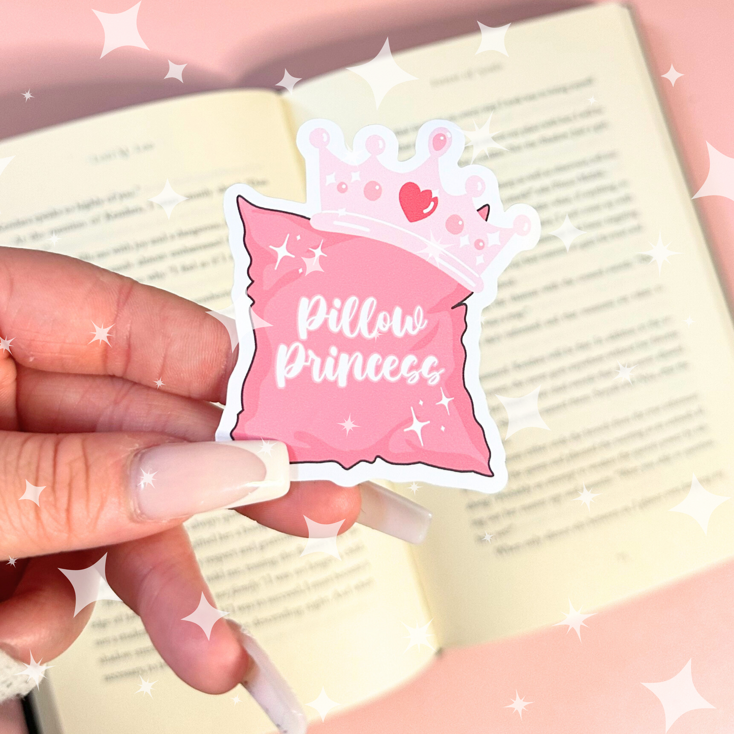 Pillow Princess Vinyl Sticker