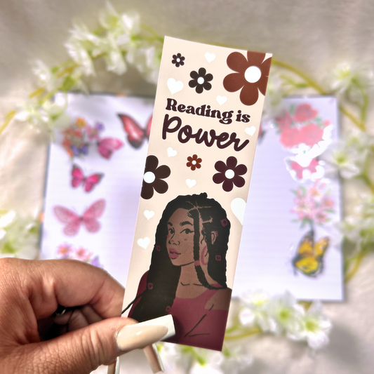 Reading Is Power Bookmark