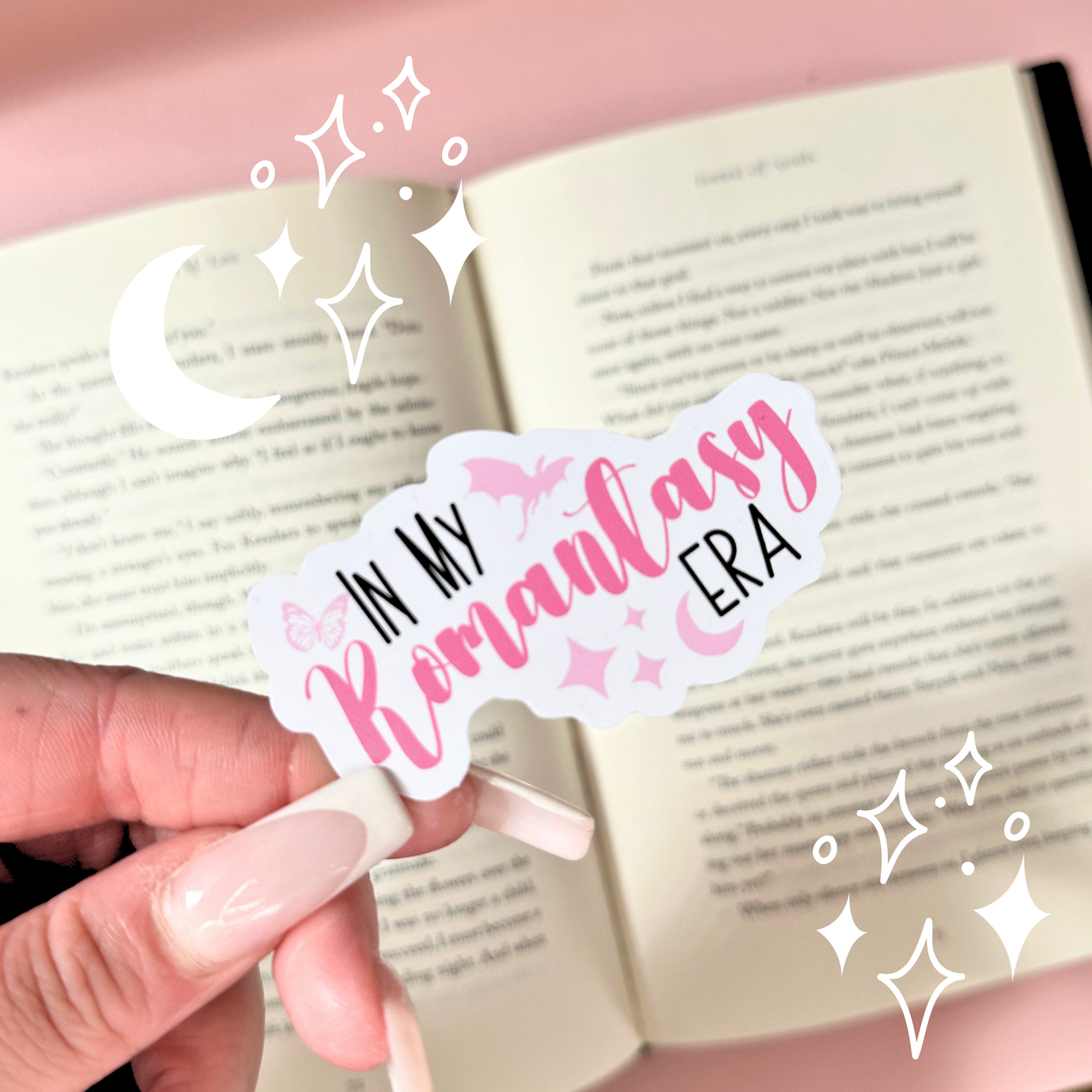 In My Romantasy Era Vinyl Sticker
