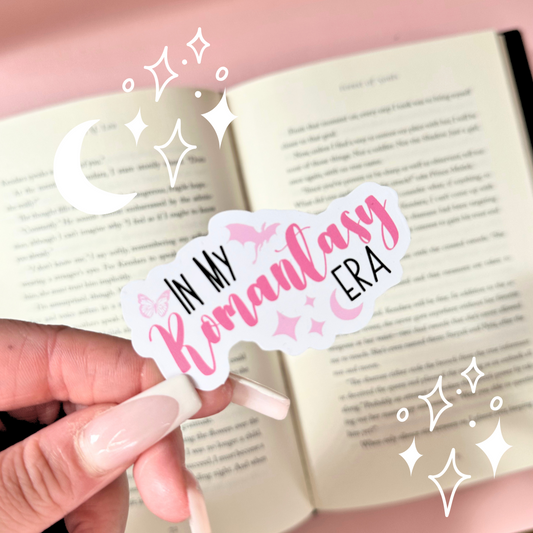 In My Romantasy Era Vinyl Sticker