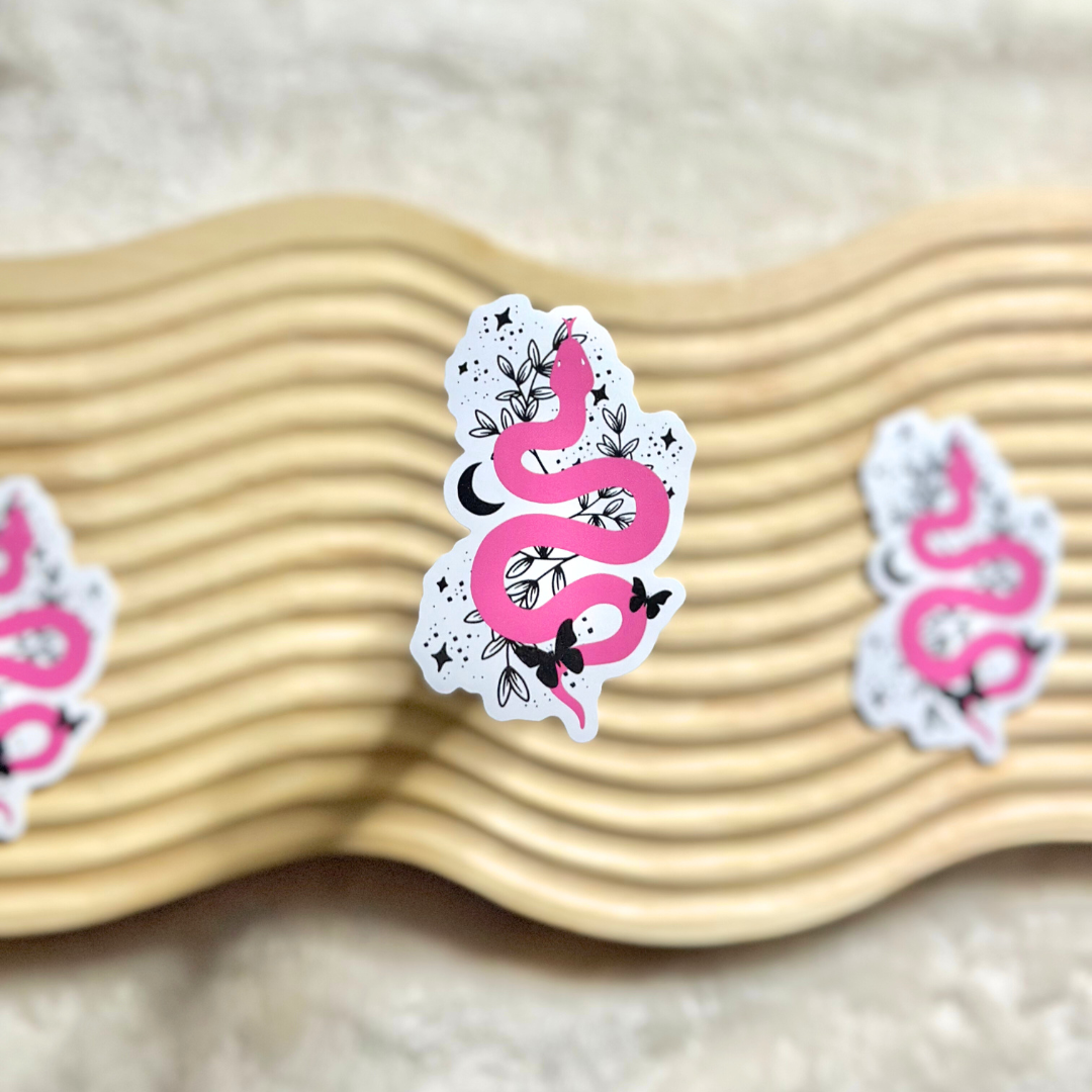 Serpentine Magic Vinyl Sticker