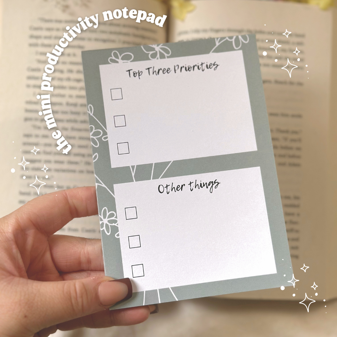 The Mini Productivity Notepad (A6)