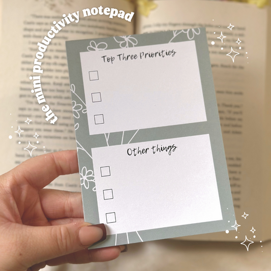 The Mini Productivity Notepad (A6)