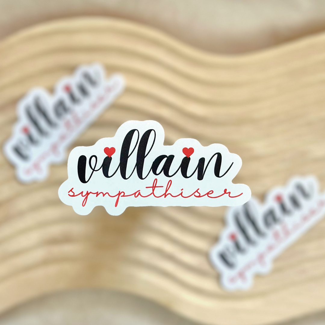 Villain Sympathiser Vinyl Sticker