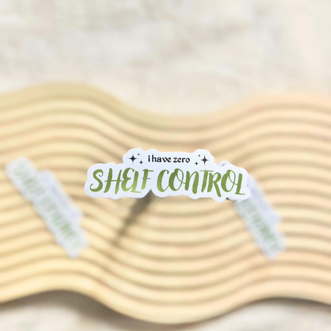 Zero Shelf Control Vinyl Sticker